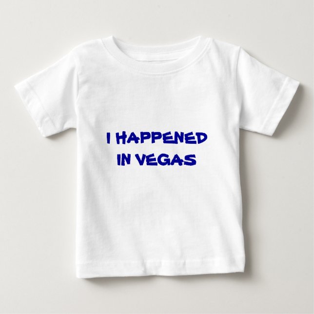Ich bin in Vegas passiert Baby T-shirt (Vorderseite)