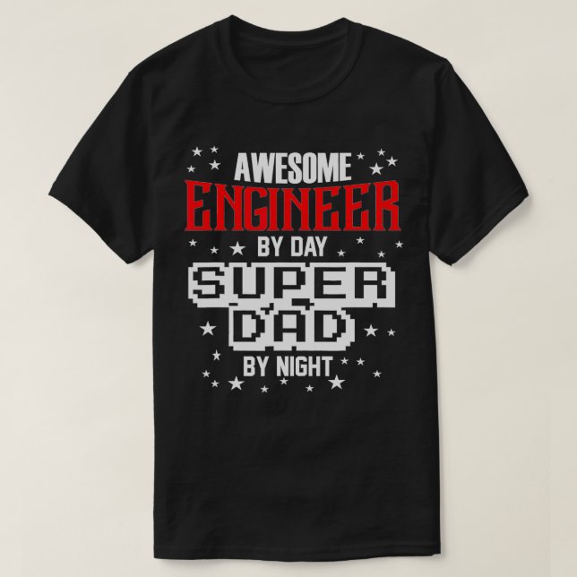 Ich bin Ingenieur Mechanical Engineering Robotics  T-Shirt (Design vorne)