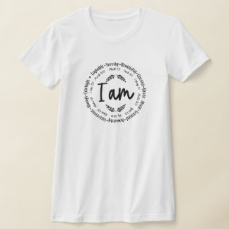 Ich bin inspirierend Christlich T-Shirt