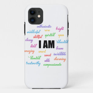 Ich bin inspirierend, positiv, religiös, Christlic Case-Mate iPhone Hülle