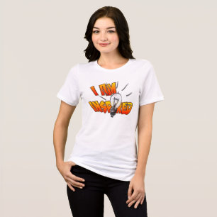Ich bin Inspiriert Cartoon Womens T - Shirt