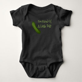 Ich bin irgendwie ein kleiner Dill-Pickle-Bodysuit Baby Strampler