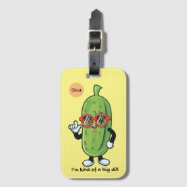 Ich bin irgendwie eine große Krankheit | Gurken mi Gepäckanhänger