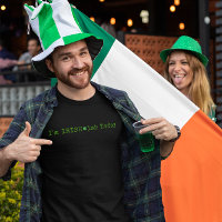 Ich bin irisch-ish Heute St. Patrick's Day Minimal