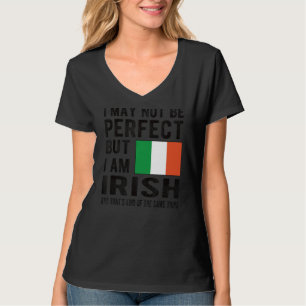 Ich bin Irish Flag Irland Heritage Irish Roots T-Shirt