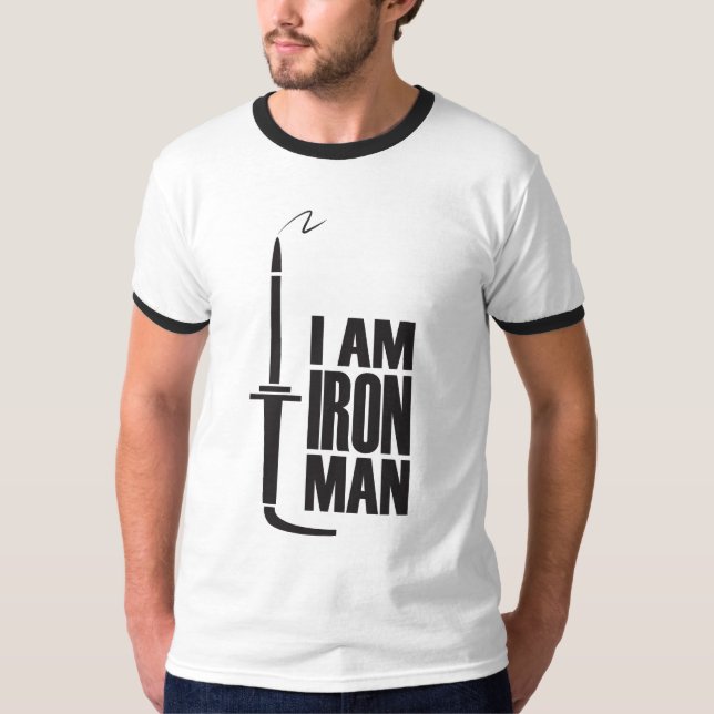 Ich bin Iron Man T-Shirt (Vorderseite)