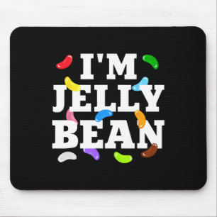 Ich bin Jelly Bean Halloween Candy Costume Mousepad