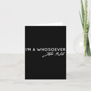 Ich bin jemand, der John 3_16 Christlich Faith Bib Karte