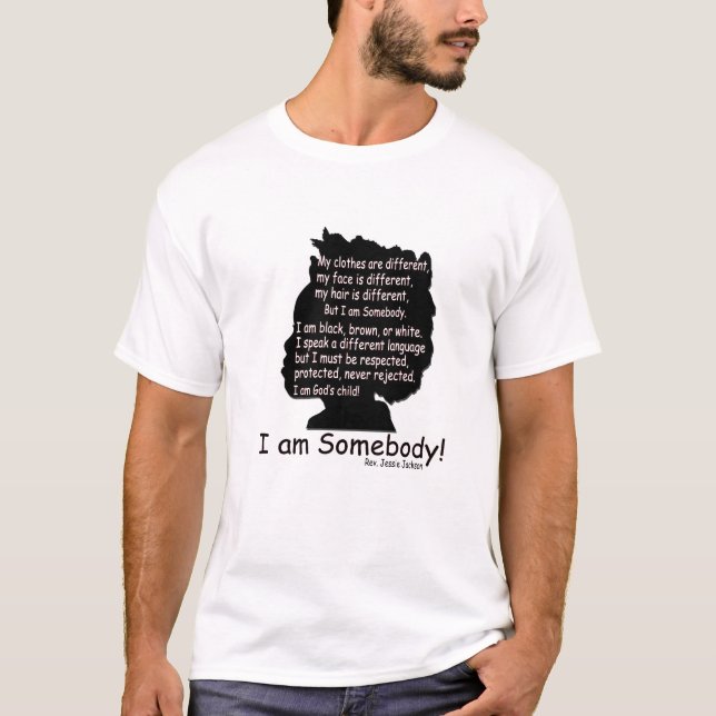 Ich bin jemand T-Shirt (Vorderseite)