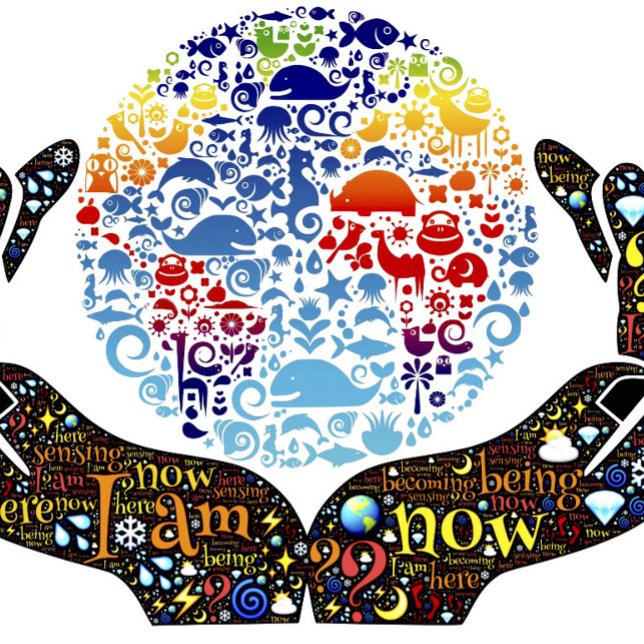 Ich bin jetzt inspirierende Word Art T-Shirt (Von Creator hochgeladen)