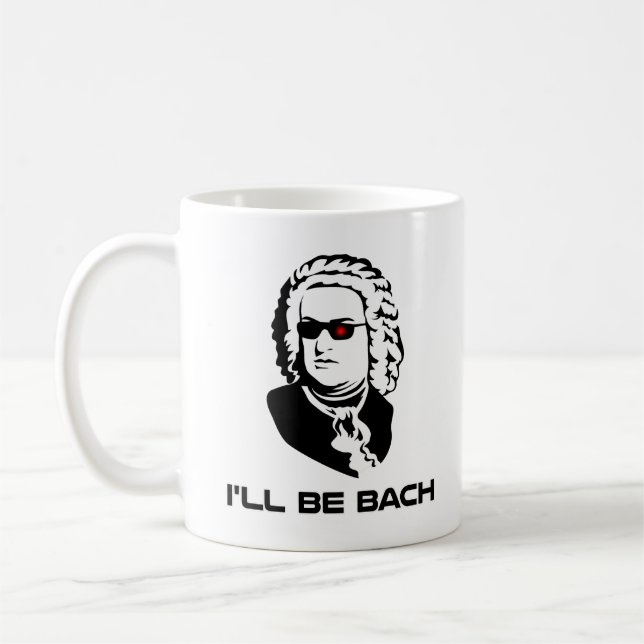 Ich bin Johann Sebastian Bach Tasse (Links)