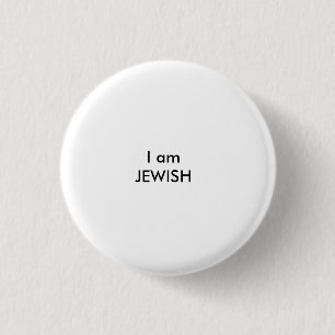 Ich bin JÜDISCH Button