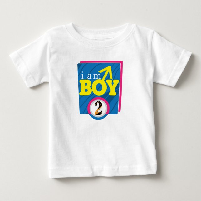 ICH BIN JUNGE 2 BABY T-SHIRT (Vorderseite)