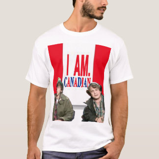 Ich bin Kanadier - Bob und Doug McKenzie Vintage T-Shirt