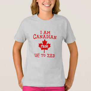  Ich bin Kanadier von Eh! bis Zed - Kids T - Shir T-Shirt