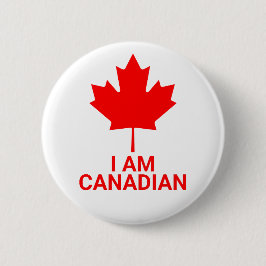 Ich bin Kanadierin, Kanadierin, Kanadierin, Stolz, Button