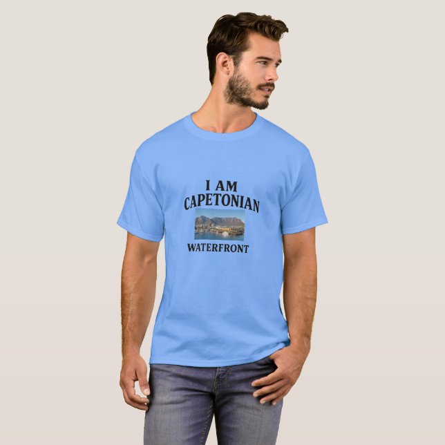 Ich bin Kapstädter – Waterfront Edition T-Shirt (Vorne ganz)