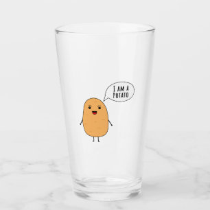 Ich bin Kartoffel Glas