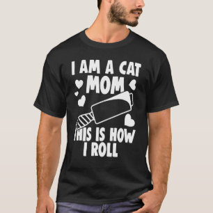 Ich bin Katzenbesitzer, so ticke ich Katzenhaar-W T-Shirt