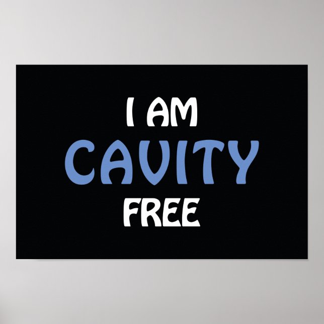 Ich bin kavity Free Poster (Vorne)