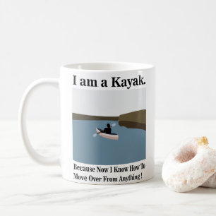 Ich bin Kayak Kanoeing Kayaking Kaffeetasse