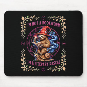 Ich bin kein Bücherwurm, ich bin ein literarischer Mousepad