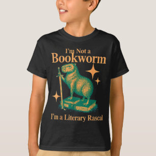 Ich bin kein Bücherwurm, ich bin ein literarischer T-Shirt