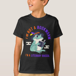 Ich bin kein Bücherwurm, ich bin ein literarischer T-Shirt