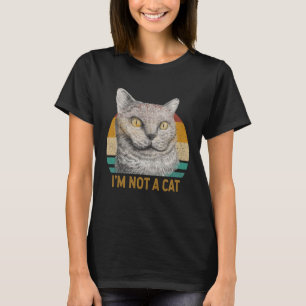 Ich bin kein Cat Lawyer Spaß Viral Video Meeting C T-Shirt