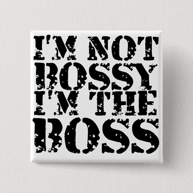 Ich bin kein Chef, ich bin der Chefkoch Button (Vorderseite)