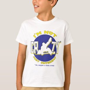 Ich bin kein Crazy Hockey Goalie T - Shirt
