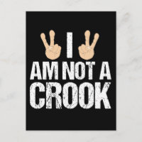 Ich bin kein Crook Funny Richard Nixon Zitat