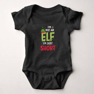 Ich bin kein Elf-Familie Weihnachtsjs passen zusam Baby Strampler