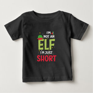 Ich bin kein Elf-Familie Weihnachtsjs passen zusam Baby T-shirt