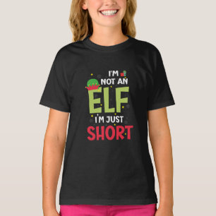 Ich bin kein Elf-Familie Weihnachtsjs passen zusam T-Shirt