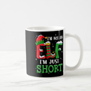 Ich bin kein Elf, ich bin nur klein Lustiges Weihn Kaffeetasse