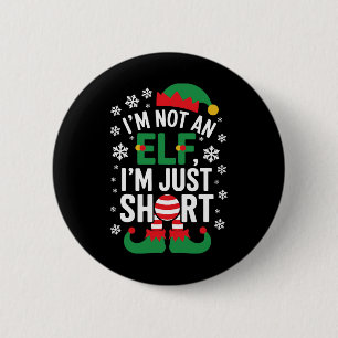 Ich bin kein Elf im Kurzen Weihnachtsspiel Button