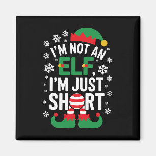 Ich bin kein Elf im Kurzen Weihnachtsspiel Magnet