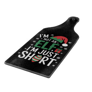 Ich bin kein Elf, nur klein, lustiges Weihnachten Schneidebrett