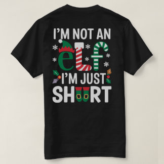 Ich bin kein Elf nur Kurze lustige Weihnachts Weih T-Shirt