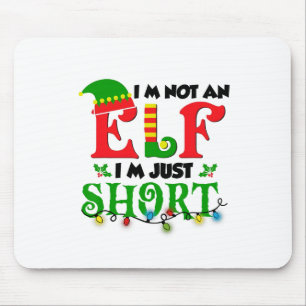 Ich bin kein Elf, nur Kurze lustige Weihnachtsmänn Mousepad