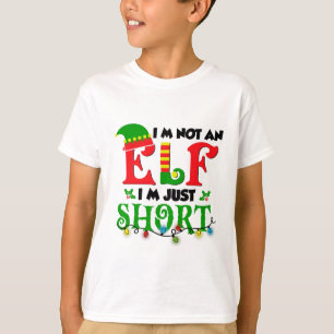 Ich bin kein Elf, nur Kurze lustige Weihnachtsmänn T-Shirt