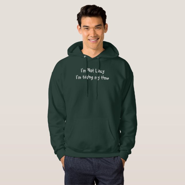 Ich bin kein fauler T - Shirt (Vorne ganz)