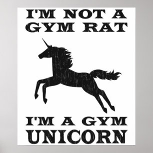 Ich bin kein Fitnessberater, ich bin ein Fitnessst Poster