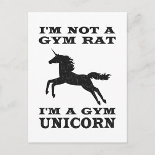 Ich bin kein Fitnessberater, ich bin ein Fitnessst Postkarte