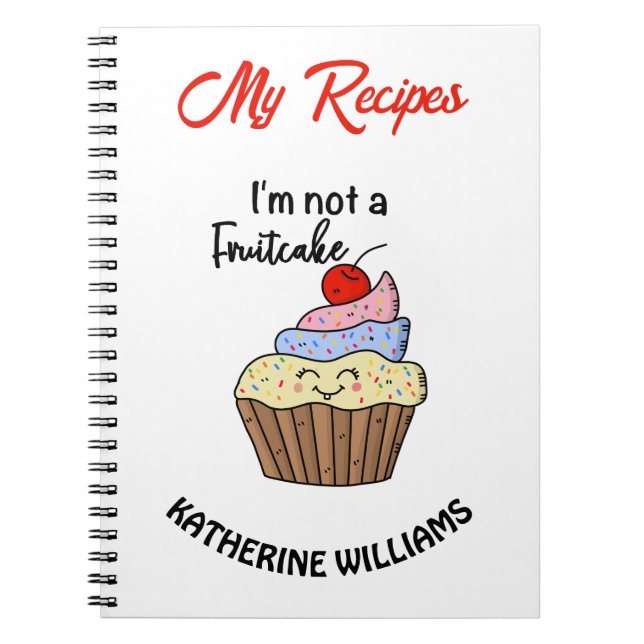 Ich bin kein fruchtbarer Brauch Notizblock (Vorderseite)