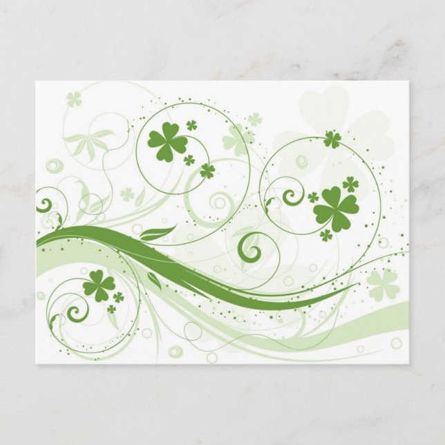 Ich bin kein Irin, Küss mich trotzdem! Postkarte (Vorderseite)