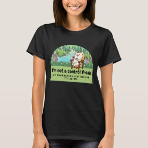Ich bin kein Kontrolle-Freak: Unglaublich witzig W T-Shirt