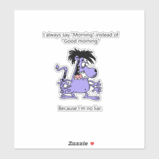 Ich bin kein Lügner Aufkleber