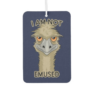 Ich bin kein lustiger Emu Pun Autolufterfrischer